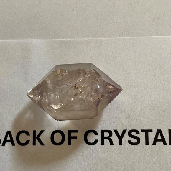 Natural Quartz Crystal Double Terminated 1” by .5” Arizona Healing Qualities - Picture 7 of 9